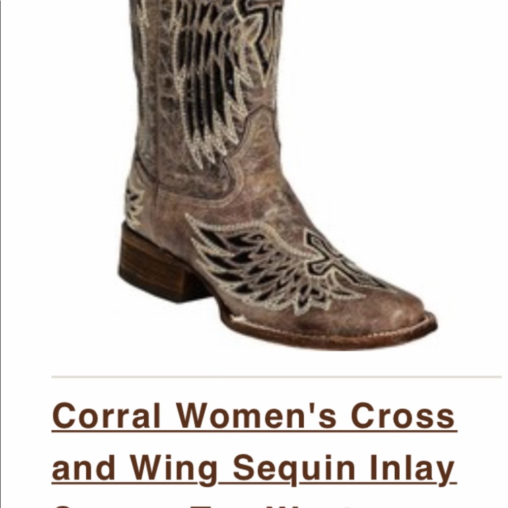 2 pairs of corral boots